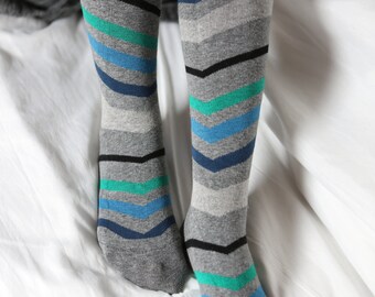 patterned sweater tights