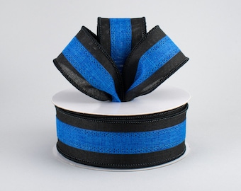 Blue Lives Matter 7//8/" Grosgrain Ribbon ~YOUR CHOICE Police Support 5 or 10