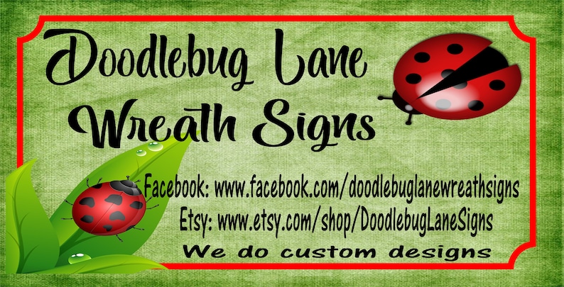 Metal Wreath Sign-Lemon Decor-Apple Decor-Summer Wreath Decor-Welcome Wreath Sign-Buffalo Plaid-Round Sign