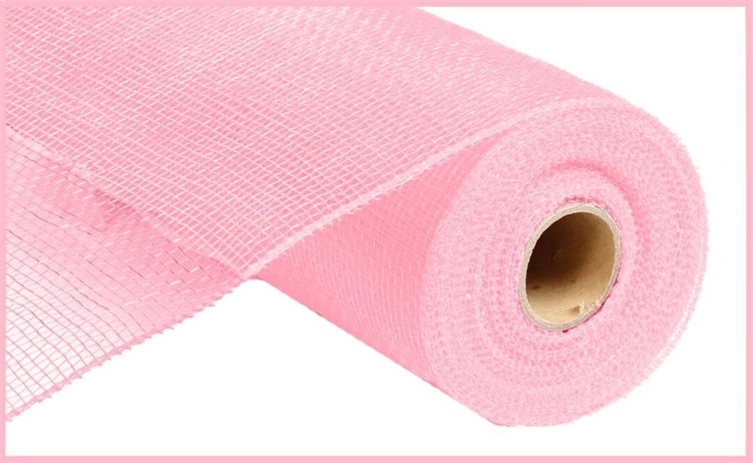 Pink Deco Mesh 10 X 10 Yards RE130222 Poly Deco Mesh Doodlebug Lane Signs - Etsy