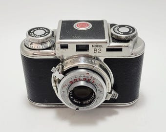 Vintage Film Camera - Bolsey 1950's Model B22 Camera - See All of