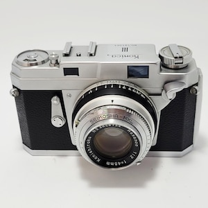 Konica III 35mm Rangefinder Camera With 48mm F2 Lens, Tested