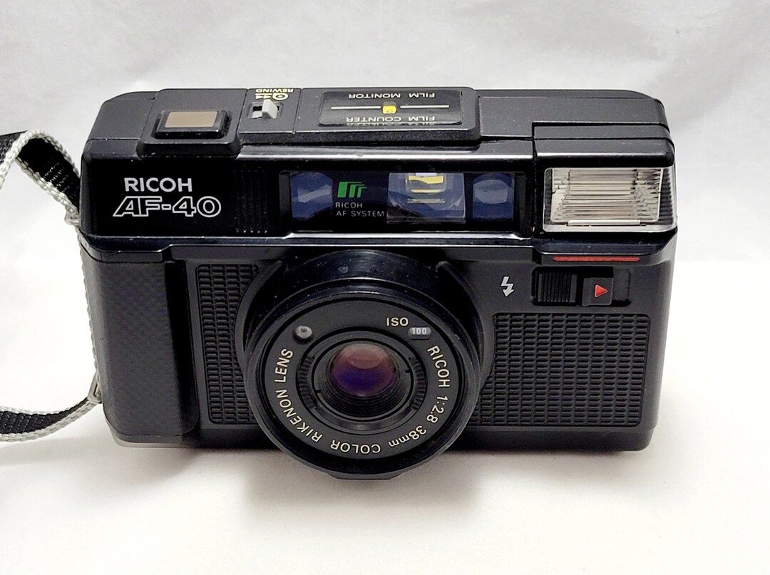 Ricoh AF40 Vintage 35mm Film Compact Camera Etsy
