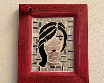 Mosaic lady art