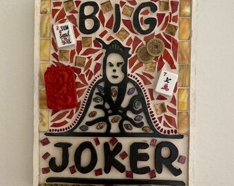 Mosaic mahjongg art gift