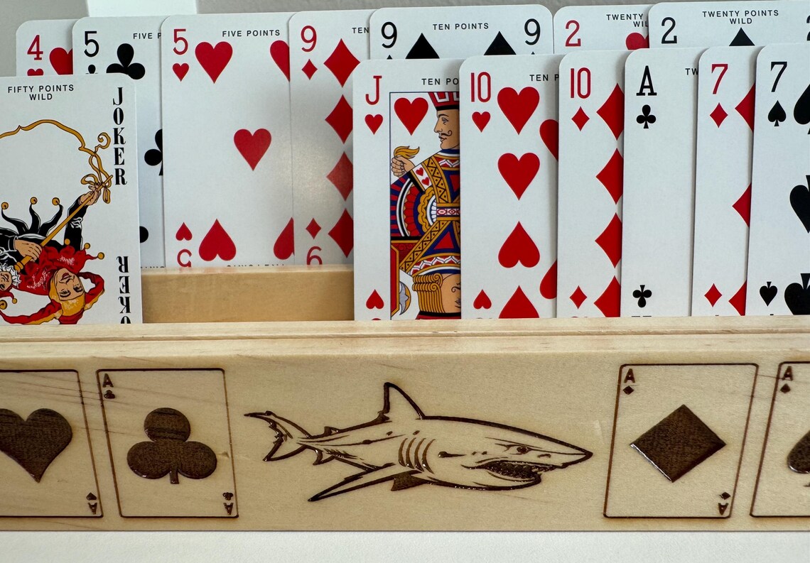 Miniature Card Racks Card Shark Card Racks (set of 2) - Etsy