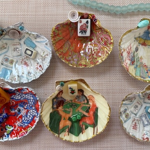 Mah Jongg shell dish