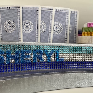 Personalized Card Rack