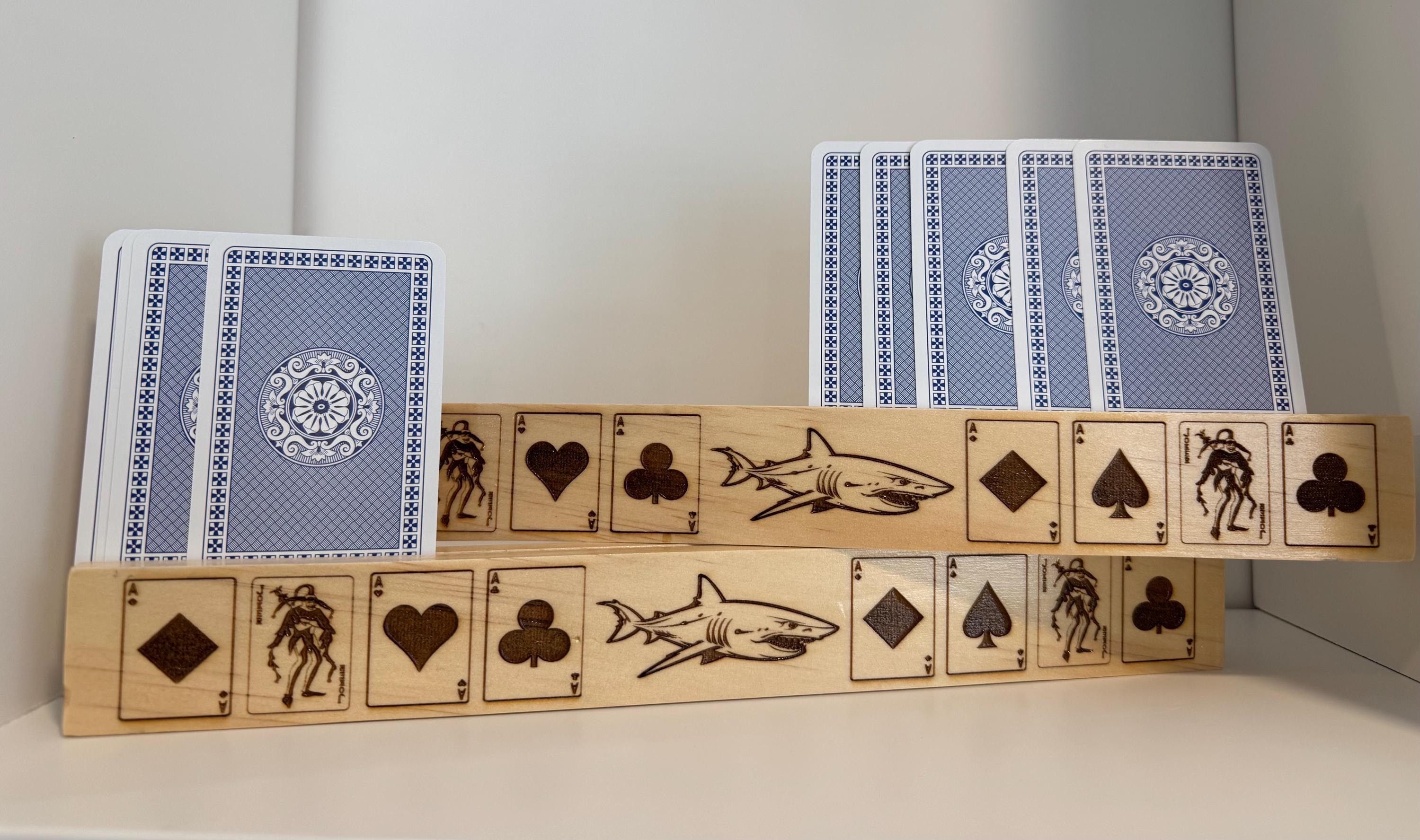 Miniature Card Racks Card Shark Card Racks (set of 2) - Etsy