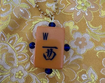 Mah Jongg jewelry necklace gift