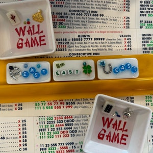 Mahjongg marker and wall game set