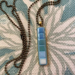 Micro mosaic pendant necklace jewelry