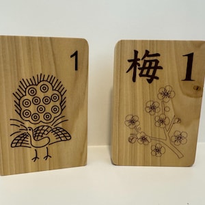 Mah Jongg set of two decorative  plaques