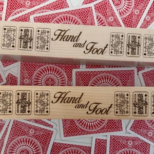 Estantes para tarjetas para manos y pies (juego de 2)