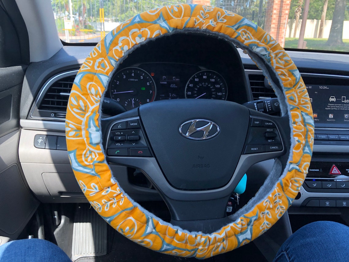Yellow Steering Wheel Cover Etsy