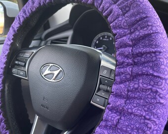 Bright Purple steering wheel cover