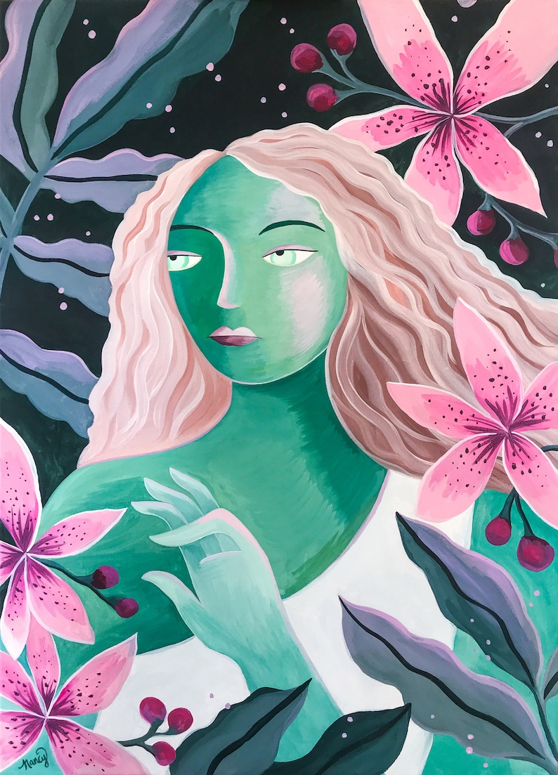 Rhiannon of Avalon \u2013 Art Print