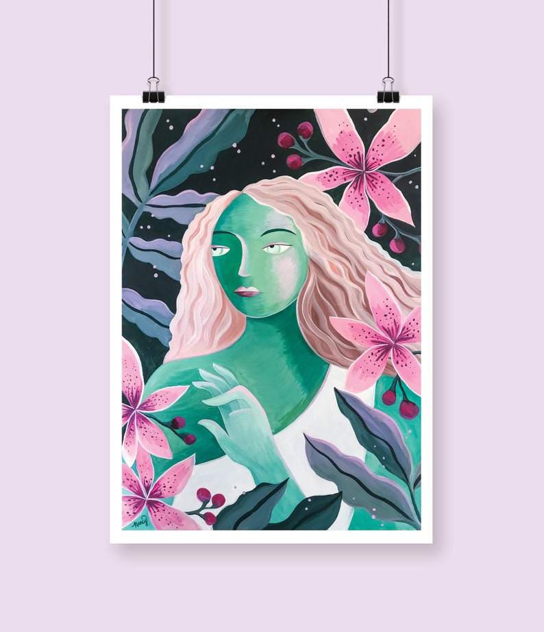 Rhiannon of Avalon \u2013 Art Print