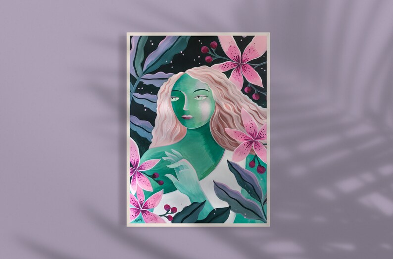 Rhiannon of Avalon \u2013 Art Print