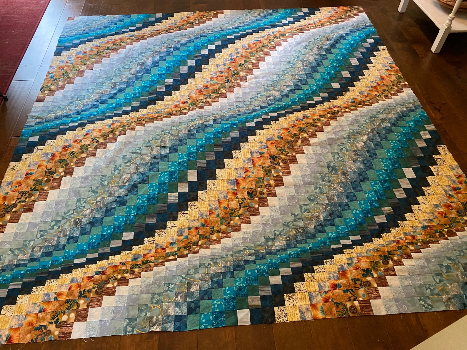 Custom Bargello Quilt MADE TO ORDER Designed by you | Etsy