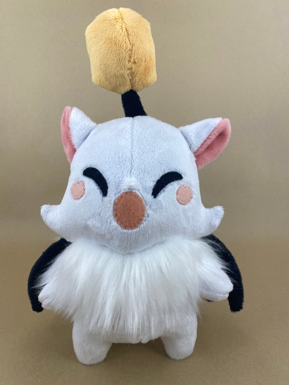 Final Fantasy Moogle Plush Handmade Etsy