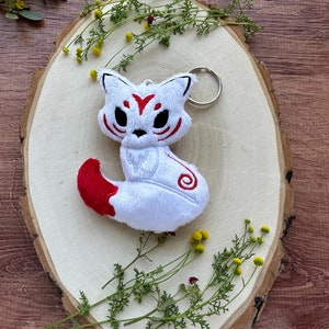 Kitsune Plush Keychain