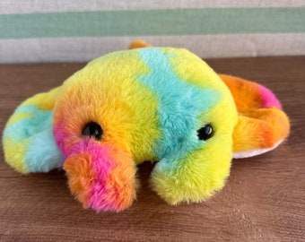 Tie-dye Manta Ray Plush Handmade