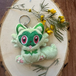 Plush Sprigatito Keychain