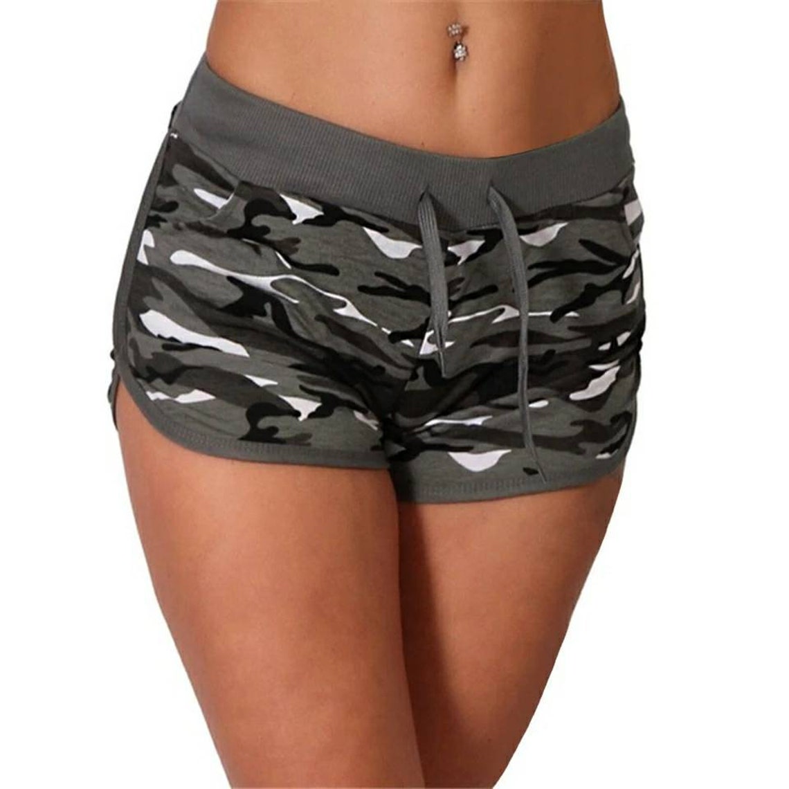 Camo Booty Shorts / Summer Shorts / Camouflage / 6 Colors | Etsy
