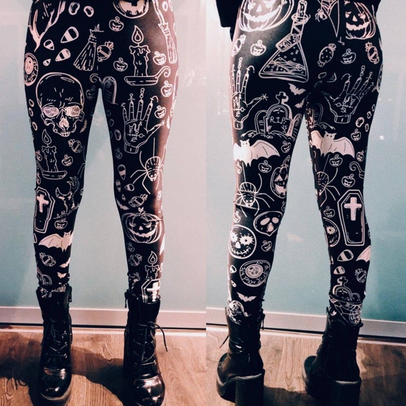 plus size goth tights
