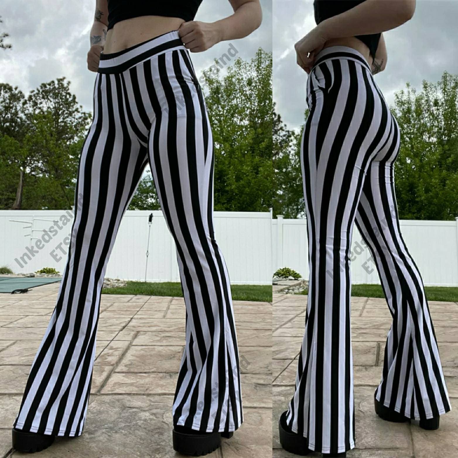 Kia Striped Pants  NETEIN