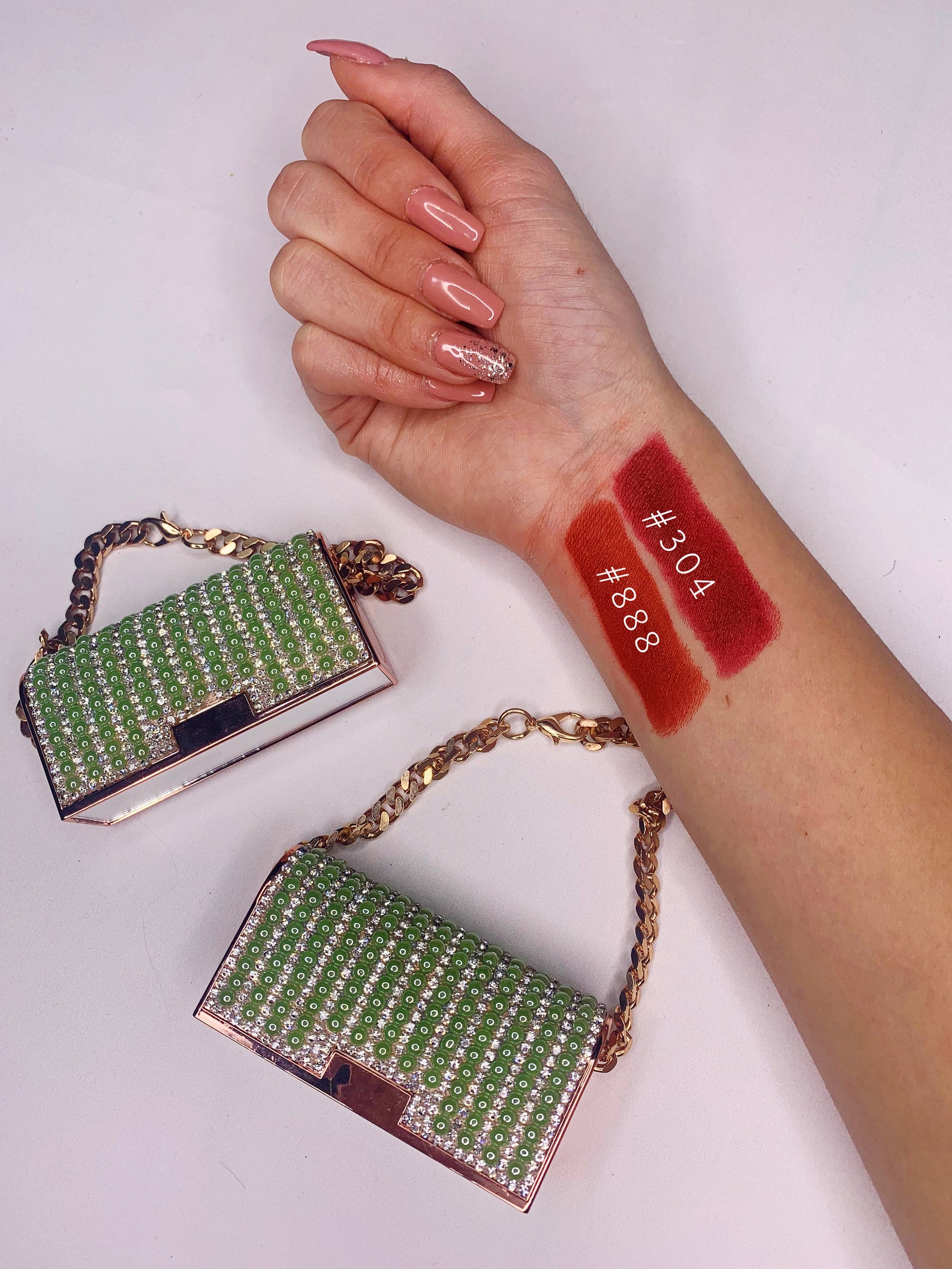 Chic Lipstick BagIncludes Lipstick Etsy