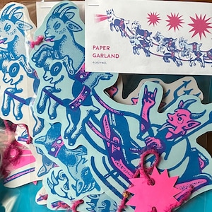 Salve Papai Noel Guirlanda de Papel