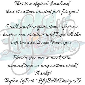 Custom Ornament DIY Editable Order Form Happy Planner sized in PDF image 6