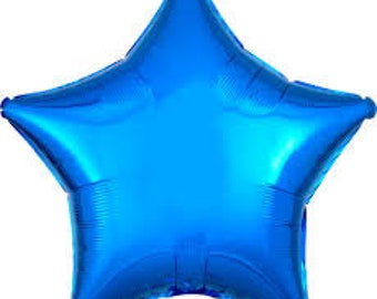 36 pouces bleu saphir, ballon étoile bleu royal pour EID, RAMDAN, ANNIVERSAIRE, remise des diplômes, anniversaire important, célébrations