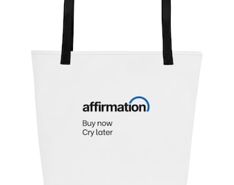 Buy Now, Cry Later Tote Bag