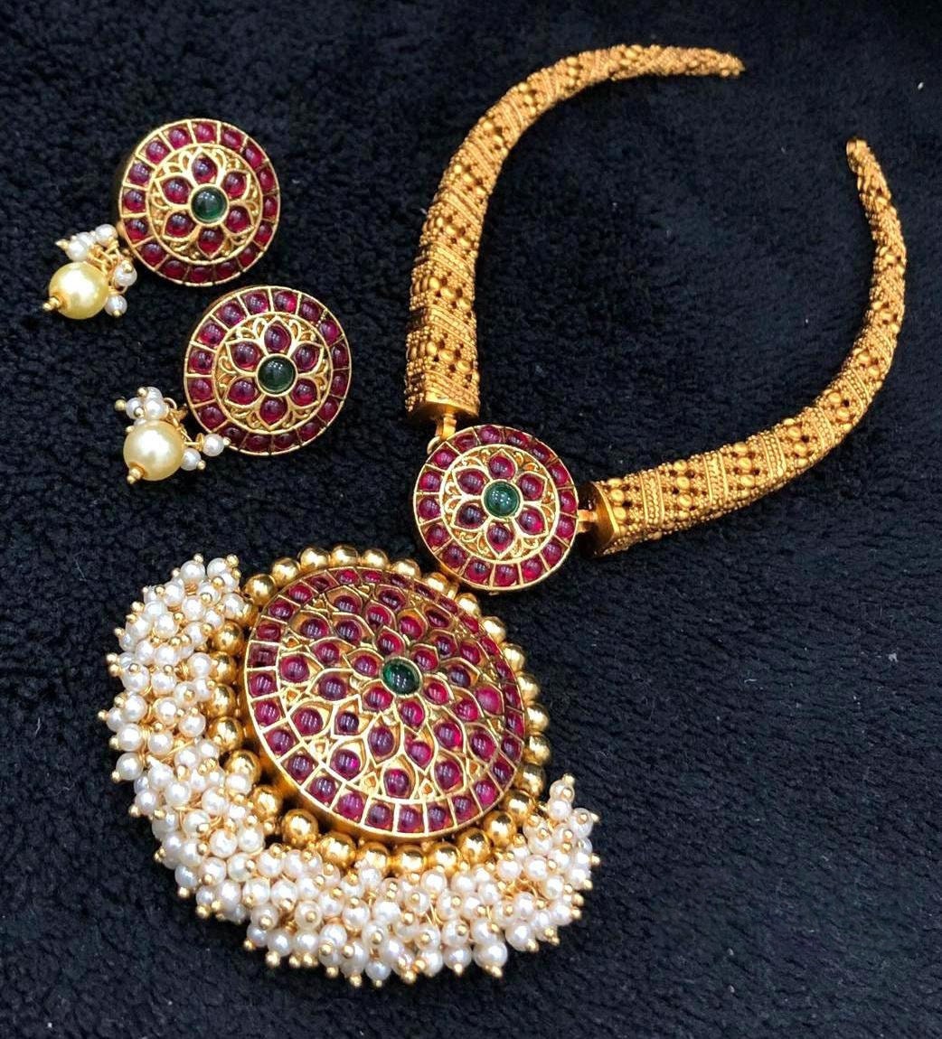 Indian Necklace Indian Jewelry Set One 