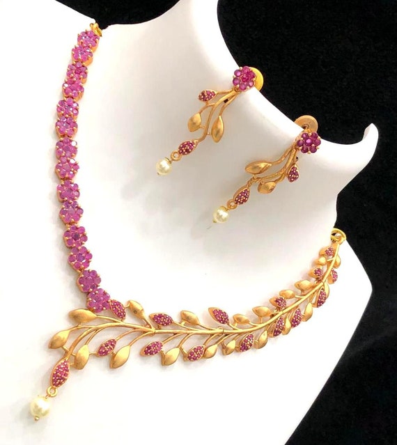 Indian Delicate Floral Matt Finish 