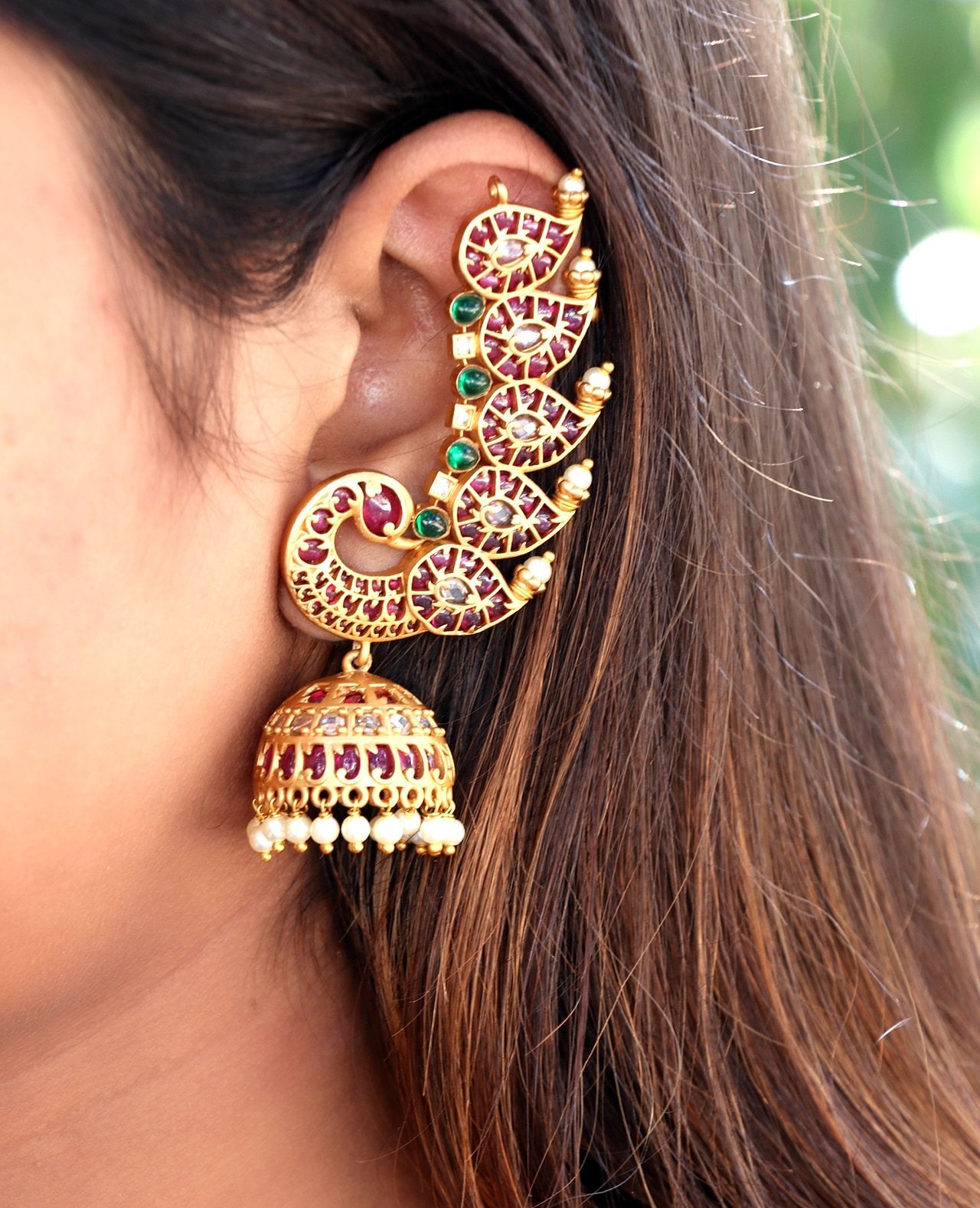 Jhumka Gold Earring