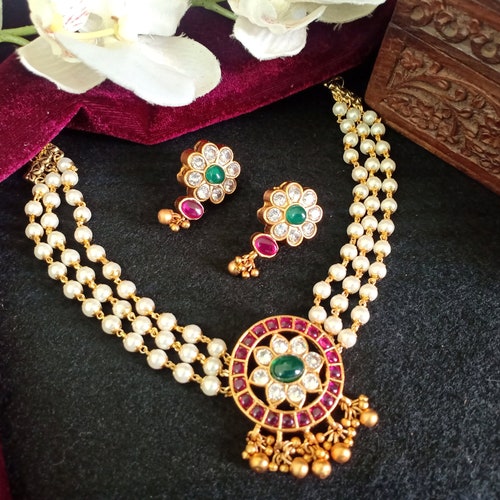 Indian Choker Indian Jewelry Kemp 