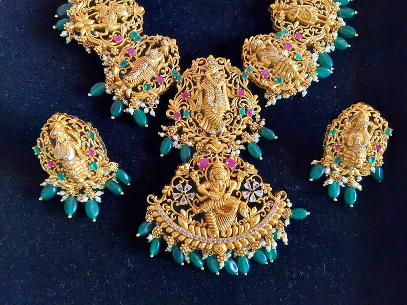 Dasavatharam Necklace South Indian One 