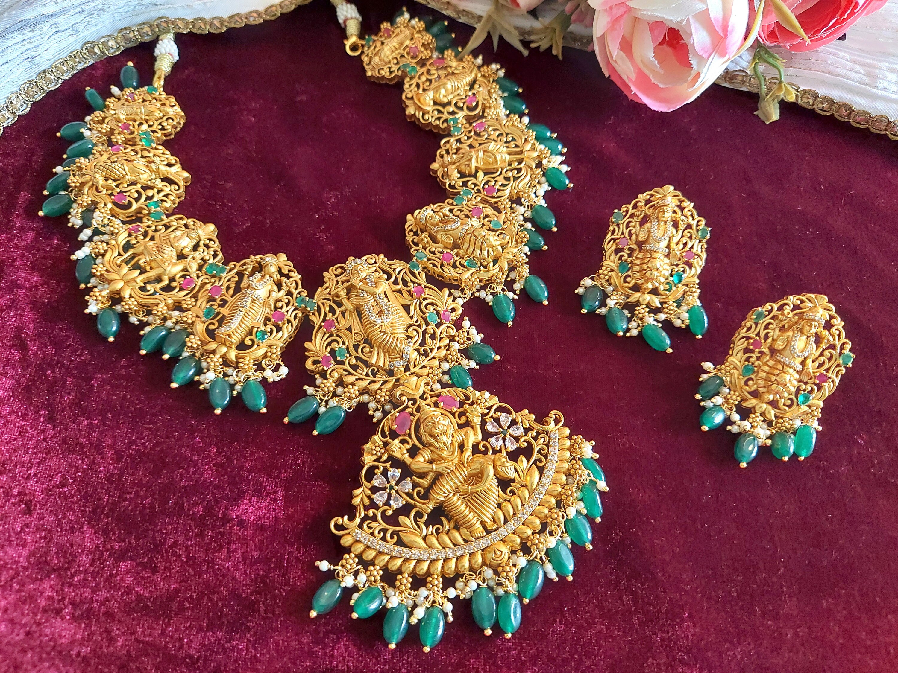 Dasavatharam Necklace Temple South 