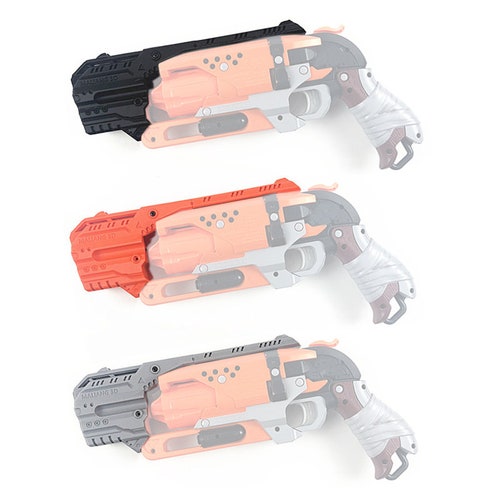 Maliang Extended Snub Magnum Barrel Rail 3D Printed for Nerf | Etsy