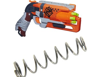 Nerf sales hammershot range