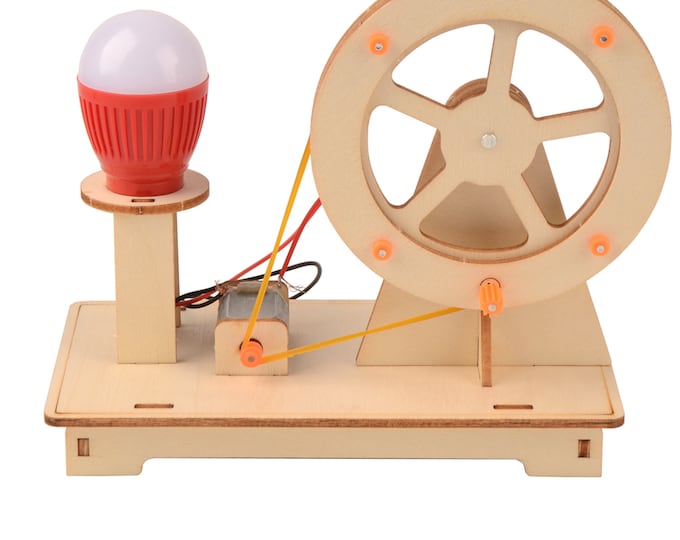 Hand Generator Educational DIY Assembly Kit for STEM Science Building Set Gifts