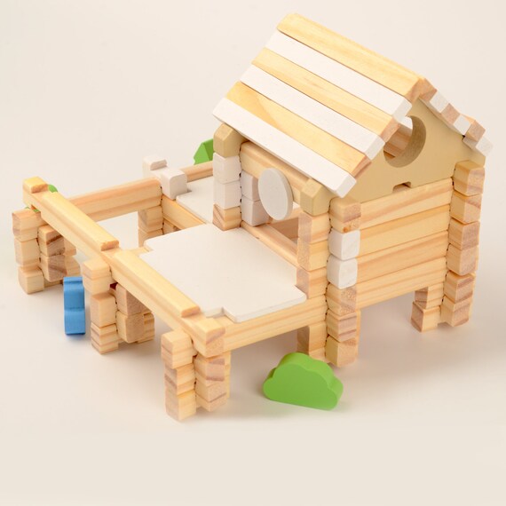 手作り 木製積み木セット 知育玩具 商品の状態:新品 【公式通販】