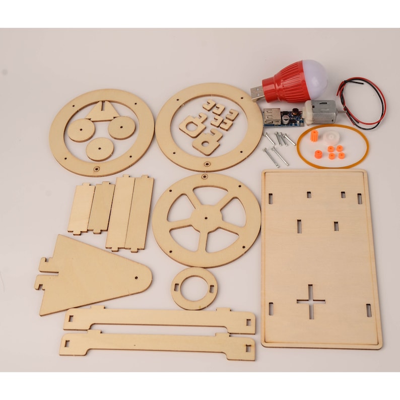 Hand Generator Educational DIY Assembly Kit for STEM Science Building ...