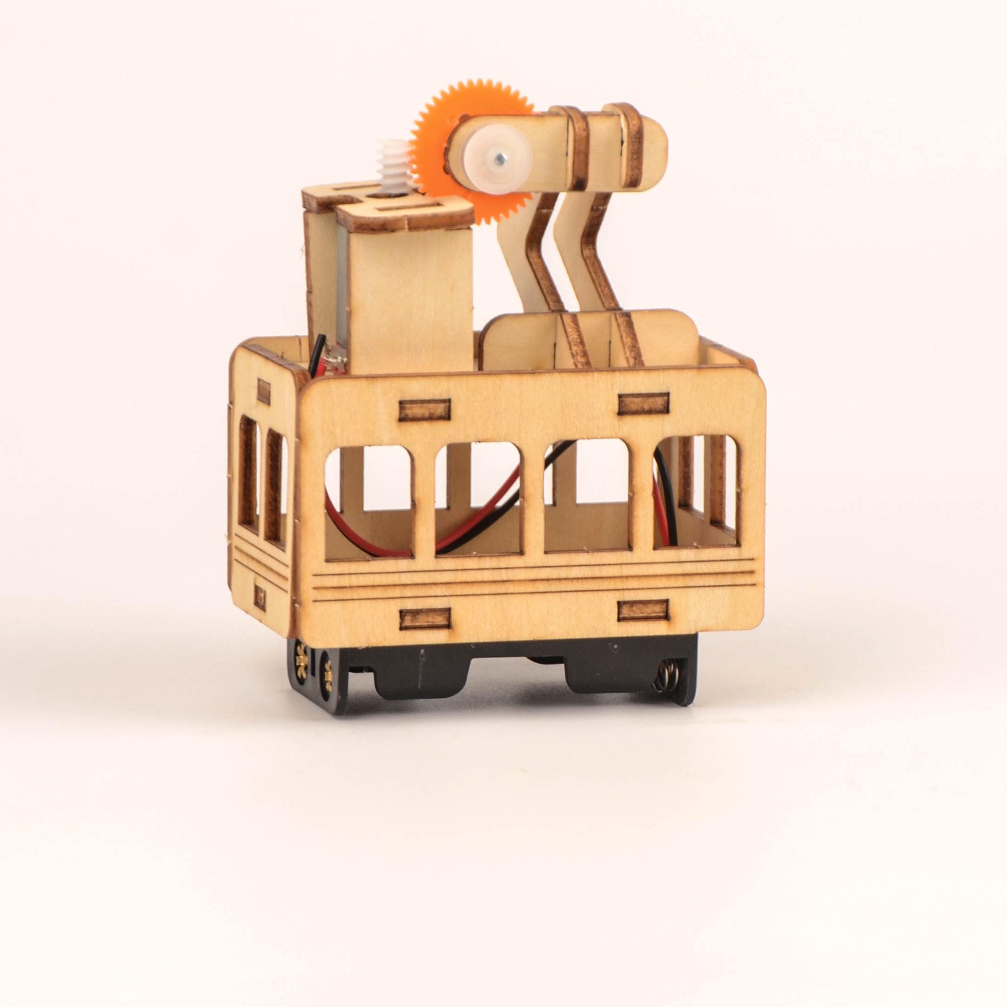 Cable Car Model Educational Assembly Kit for STEM Science Building Kids ...