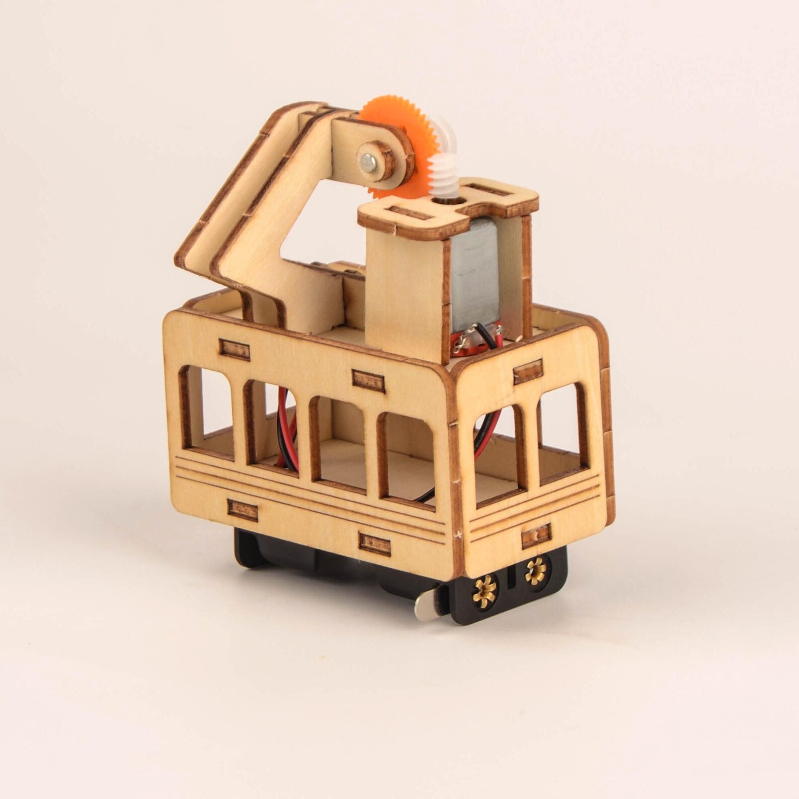 Cable Car Model Educational Assembly Kit for STEM Science Building Kids ...