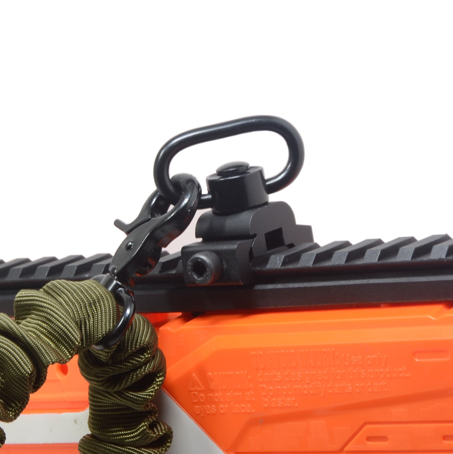 Blasterkit Tactical QD Sling Swivel Attachment for Nerf Rail Mount
